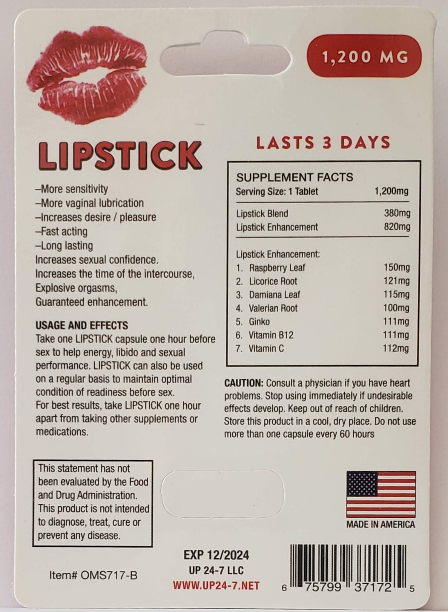 Lipstick 1200mg – performpills