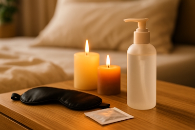 Intimacy tools and lubricant