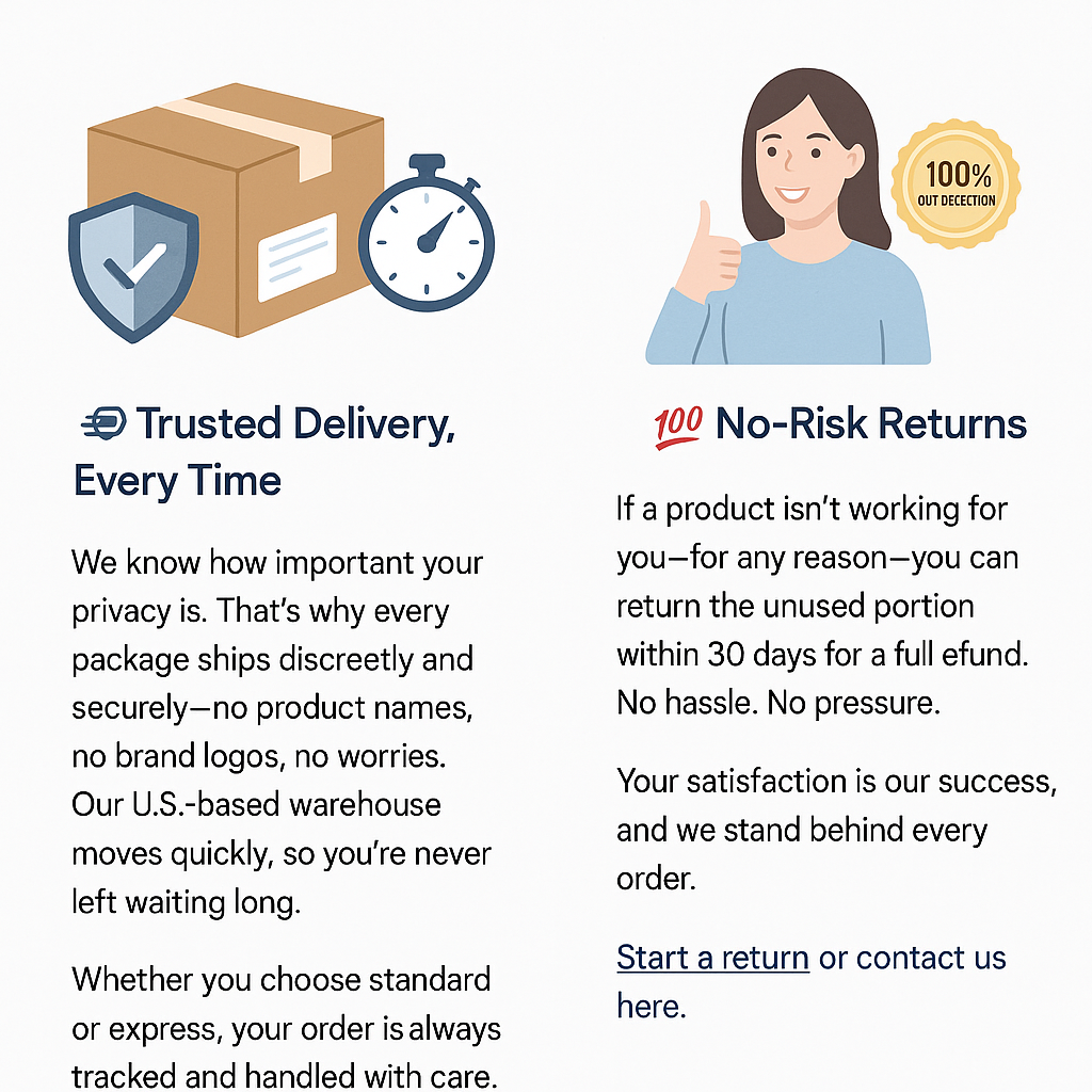 Customer satisfaction return support